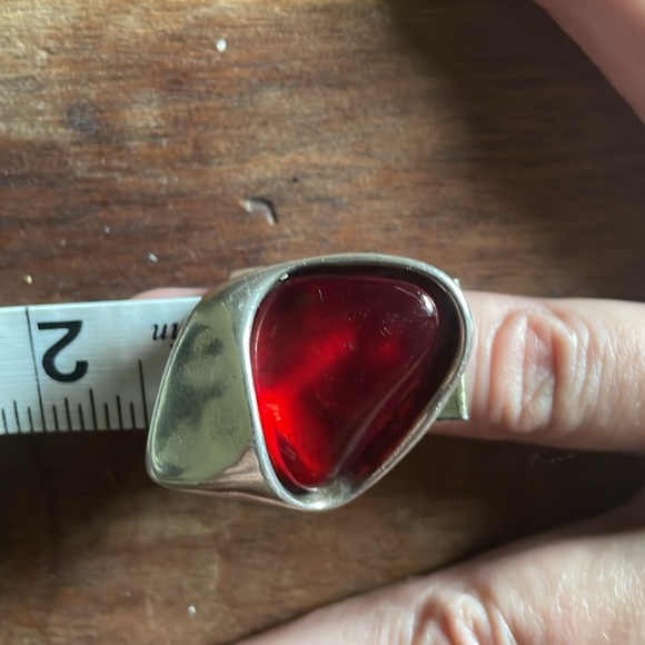 Uno de 50 Murano Glass Ring sz 6.5 - Picture 10 of 10